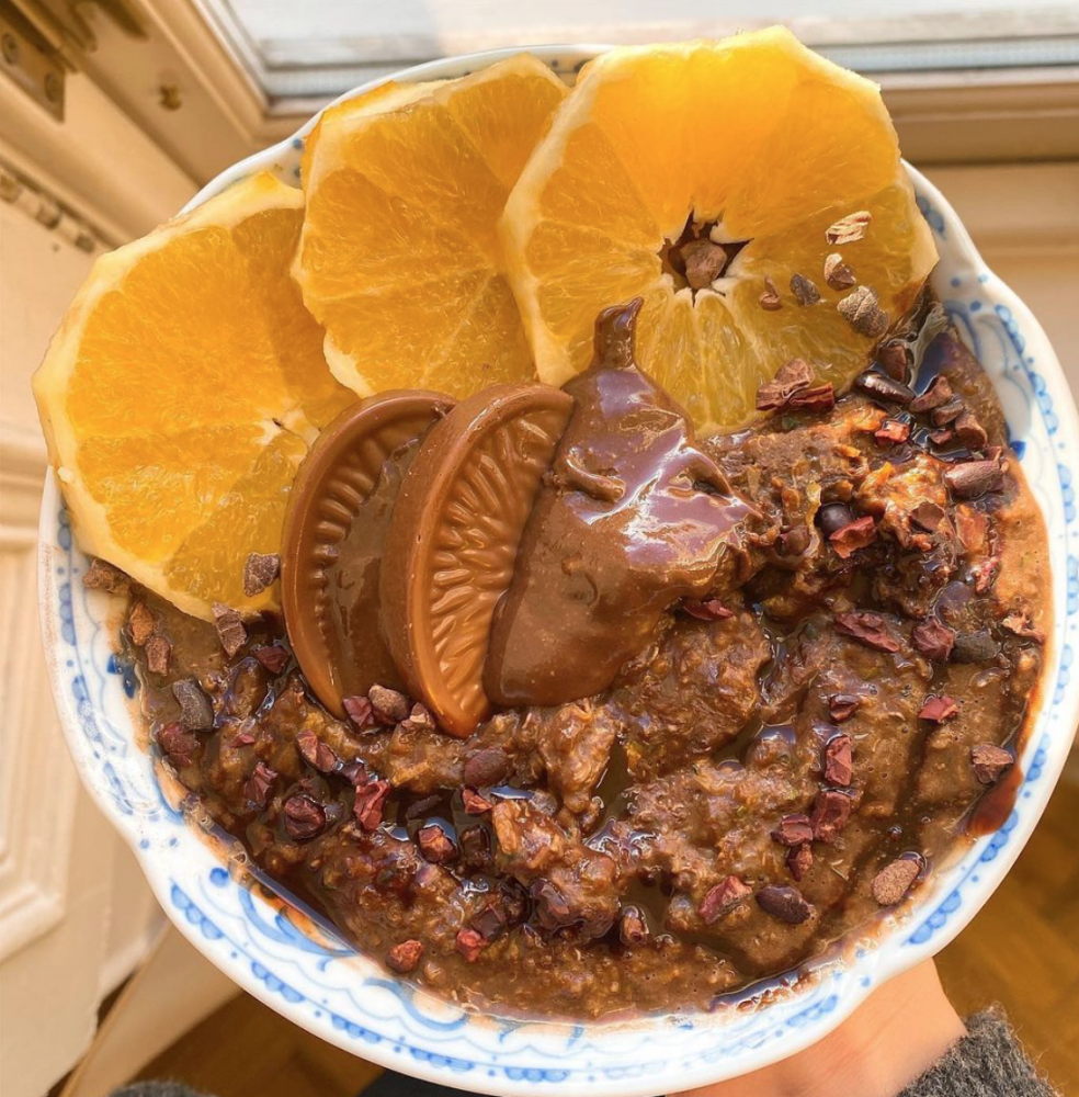 Chocolate & Orange Quinoa Porridge The British Quinoa Company