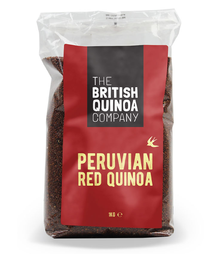 Peruvian Red Quinoa The British Quinoa Company